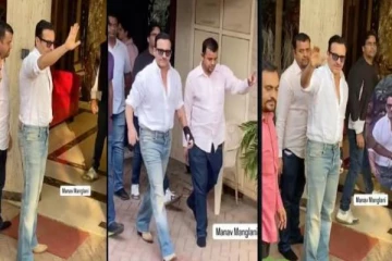 சிகிச்சை முடிந்து வீடு திரும்பிய சைஃப் அலிகான்