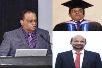 யாழ்ப்பாணப் பல்கலைக்கழகத்தில் சிரேஷ்ட விரிவுரையாளர்கள் மூவர்  பேராசிரியர்களாகப் பதவி உயர்வு