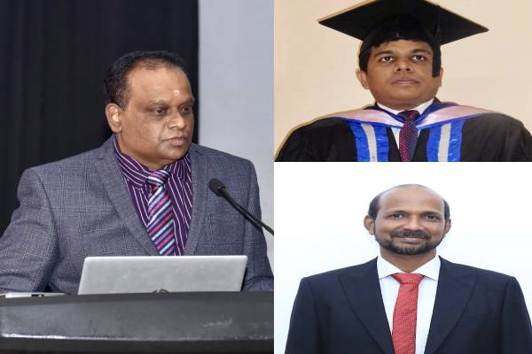 Tiga dosen senior dipromosikan menjadi tiga profesor di Universitas Jaffna