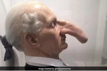 உலகின் மிக நீளமான மூக்குடைய மனிதர்! வைரலாகும் புகைப்படம்