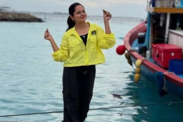 மாலத்தீவில் கணவருடன் ஜாலி Modeல் அனிதா சம்பத் சம்பத்.. போட்டோஸ்