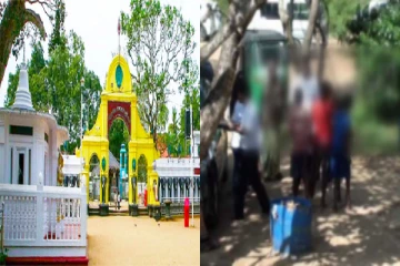 கதிர்காமத்தில் அரங்கேறும் கொடுமை : பள்ளி செல்லாமல் பிச்சை எடுக்கும் சிறுவர்கள்