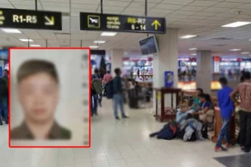 නොසන්සුන්කාරී චීන ජාතිකයා ගුවන් තොටුපළම කළඹවයි..!