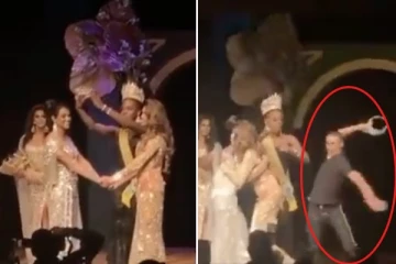 அழகி போட்டியில் மனைவிக்கு 2வது இடம்: ஆத்திரத்தில் போட்டி மேடையில் கணவர் செய்த செயல்