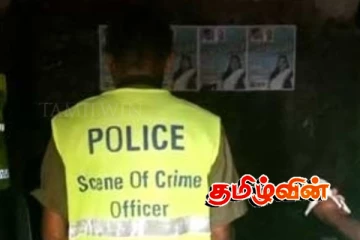 கிளிநொச்சி - பரந்தன் பகுதியில் பேருந்துடன் முச்சக்கர வண்டி மோதி விபத்து