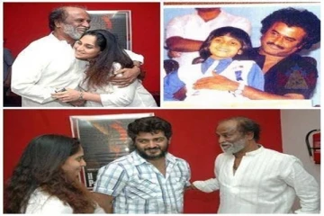 சூப்பர் ஸ்டார் ரஜினியிடம் தல அஜித்தின் மனைவி ஷாலினி வாங்கிய பரிசு, இதுவரை பலரும் பார்த்திராத புகைப்படம்..