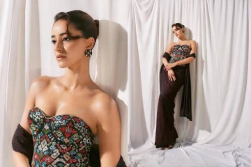 வித்தியாசமான லுக்கில் பாலிவுட் நடிகை அனன்யா பாண்டே.. இது புதுசா இருக்கே!