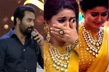 யோசிக்காமல் பொதுமேடையில் பிரசன்னா சொன்ன வார்த்தை - தேம்பி தேம்பி அழுத சினேகா..!