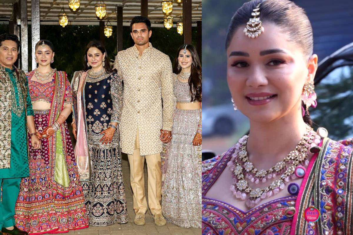 நாளை சச்சின் மகன் அர்ஜுன் - சான்யா திருமணம்!! கவனத்தை ஈர்த்த மகள் சாரா டெண்டுல்கர்.. | Arjun Tendulkar Sania Chandoks Wedding Sara Photos நாளை சச்சின் மகன் அர்ஜுன் - சான்யா திருமணம்!! கவனத்தை ஈர்த்த மகள் சாரா டெண்டுல்கர்.. | Arjun Tendulkar Sania Chandoks Wedding Sara Photos