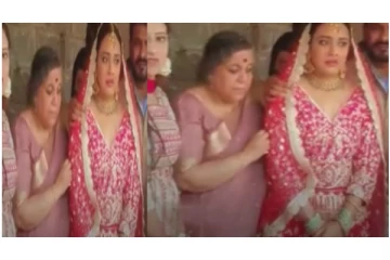 திருமணத்தில் தேம்பி தேம்பி அழுத பிரபல நடிகை- வைரலாகும் வீடியோ
