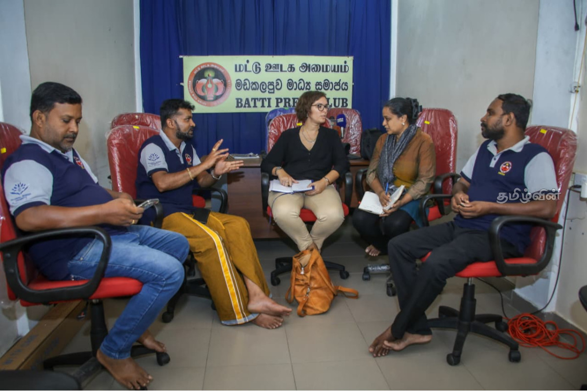 இலங்கையில் பயங்கரவாத தடைச் சட்டத்தை நீக்குமாறு ஜேர்மன் துணை தூதுவரிடம் ஊடகவியலாளர்கள் கோரிக்கை | Journalist Request German Ambassador Terrorism