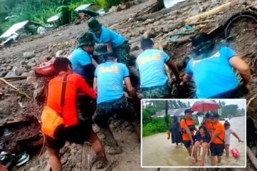 பிலிப்பைன்ஸை உலுக்கி வரும் நல்கே புயல்: 45 பேர் பலி, மீட்பு பணிகள் தீவிரம்