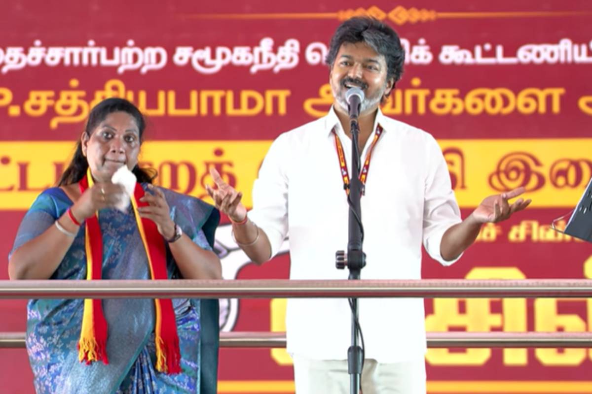 திமுகவை தில்லாக எதிர்ப்பது நாம் மட்டும்தான் - தாராபுரத்தில் முதல்வர் விஜய் பேச்சு | Cm Vijay Says We Only Oppose Dmk Like Jayalalitha