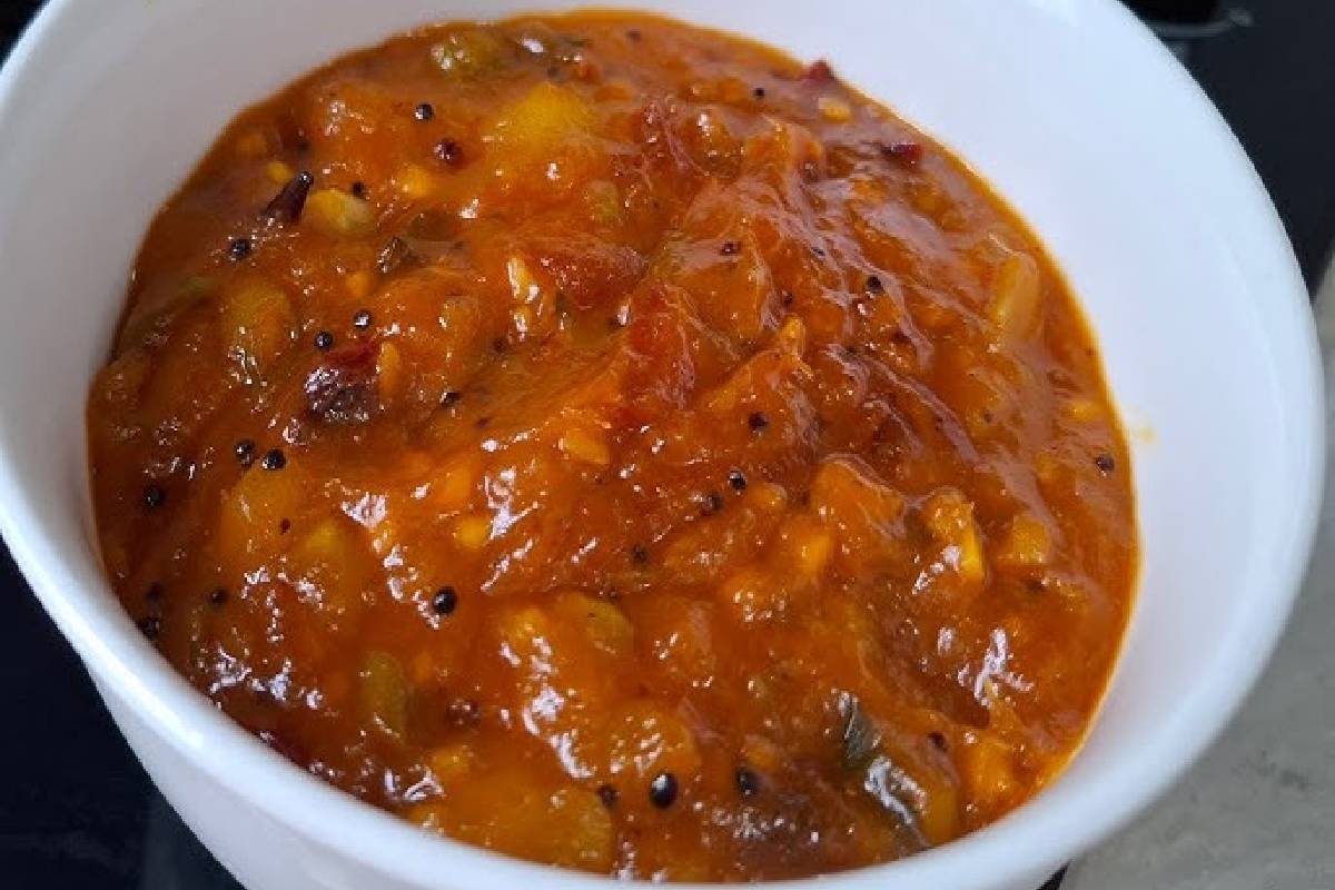 உடலை குளிர்ச்சியாக்கும் மாங்காய் பச்சடி - இப்படி ஒரு தடவ பச்சடி செய்து பாருங்க | Mango Pachadi Recipe Healthy Food