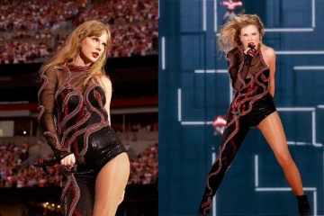 மேடையை விட்டு ஓடிய பிரபல பாப் பாடகி! வைரலான புகைப்படங்கள்