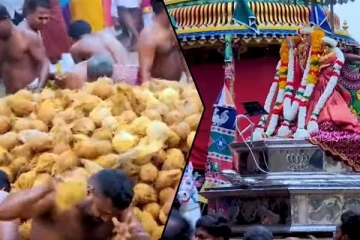 ஈழத்தின் பிரமாண்ட தேங்காய் தேர் திருவிழா