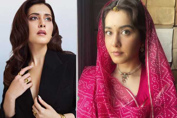 கோல்டன் சேலையில் மயக்கும் நடிகை ராஷி கண்ணா!! புகைப்படங்கள் இதோ.. | Raashii Khanna Actress Recent Photoshoot Post