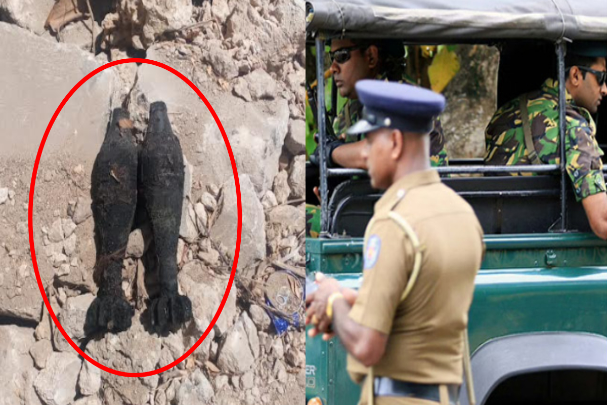 யாழில் இரண்டு மோட்டார் குண்டுகள் மீட்பு! | Two Mortar Shells Recovered In Jaffna Mankumban