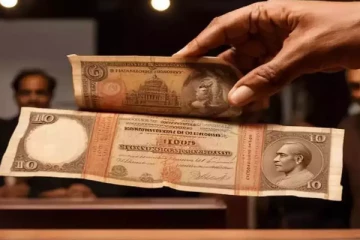 106 ஆண்டுகளுக்கு முன் மூழ்கிய கப்பலில் கிடைத்த இந்திய 10 ரூபாய் நோட்டுகள்., லண்டனில் ஏலம்