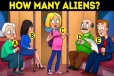 IQ test: படத்தில் எத்தனை ஏலியன் உள்ளன? 5 விநாடிகளில் புதிரை தீர்க்க முடிந்தால் நீங்களே அறிவாளி
