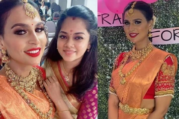 திருநங்கைகளுக்கு சொல்லிக் கொடுத்த அனிதா சம்பத்! மாடலாக மாறிய நமிதா மாரிமுத்து