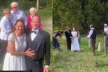 எல்லையில் திருமணம் செய்துகொண்ட கனேடிய பெண்: ஏன் தெரியுமா?