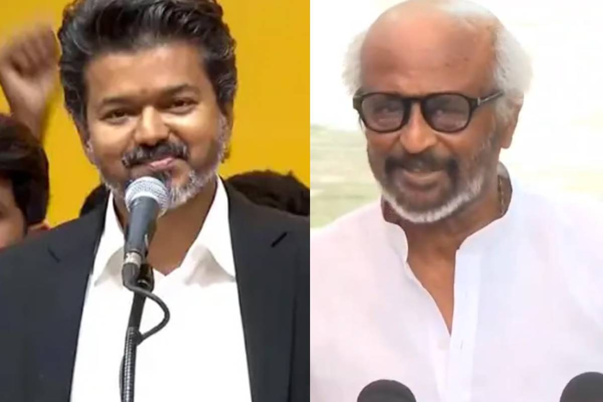 விஜய் முதலமைச்சர் ஆனதால் எனக்கு பொறாமை இல்லை..ரஜினிகாந்த் ஓபன் டாக்.. | Rajinikanth Press Meet Vijay Cm Wishes Controversy