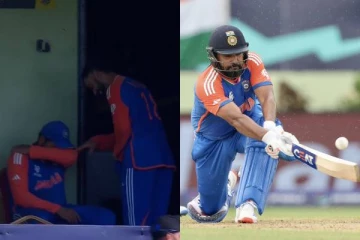 அரையிறுதி வெற்றியின்போது உடைந்து அழுத ரோஹித் ஷர்மா! வைரலாகும் வீடியோ