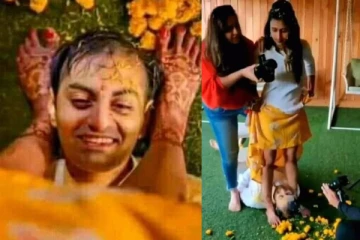 எல்லை மீறி போறீங்கடா.. வைரலாகும் ஜோடியின் ப்ரீ வெட்டிங் போட்டோஷூட் வீடியோ