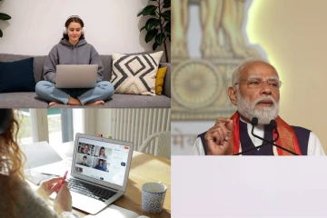 ஊழியர்கள் வீட்டில் இருந்து பணி, ஆன்லைன் கல்வி - மோடி கோரிக்கை