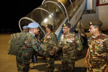 லெபனான் ஐ.நா. அமைதி காக்கும் பணியை வெற்றிகரமாக முடித்தவர்கள் நாடு திரும்பல்