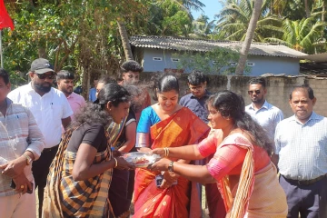 அமைச்சர் சாவித்திரி போல்ராஜ் யாழ். விஜயம்
