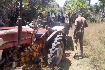 யாழில் பரபரப்பு ; உழவு இயந்திரத்தால் பொலிஸாரை மோதிய சம்பவம் குறித்து விசாரணை தீவிரம்