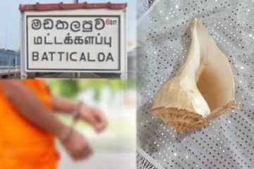 பெறுமதியான வலம்புரி சங்குடன் பௌத்த தேரர் உட்பட இருவர் கைது
