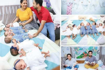 வரலாற்றுச் சிறப்புமிக்க பிரசவம் ; கொழும்பில் ஒரே பிரசவத்தில் ஆறு குழந்தைகளைப் பெற்ற தாய்