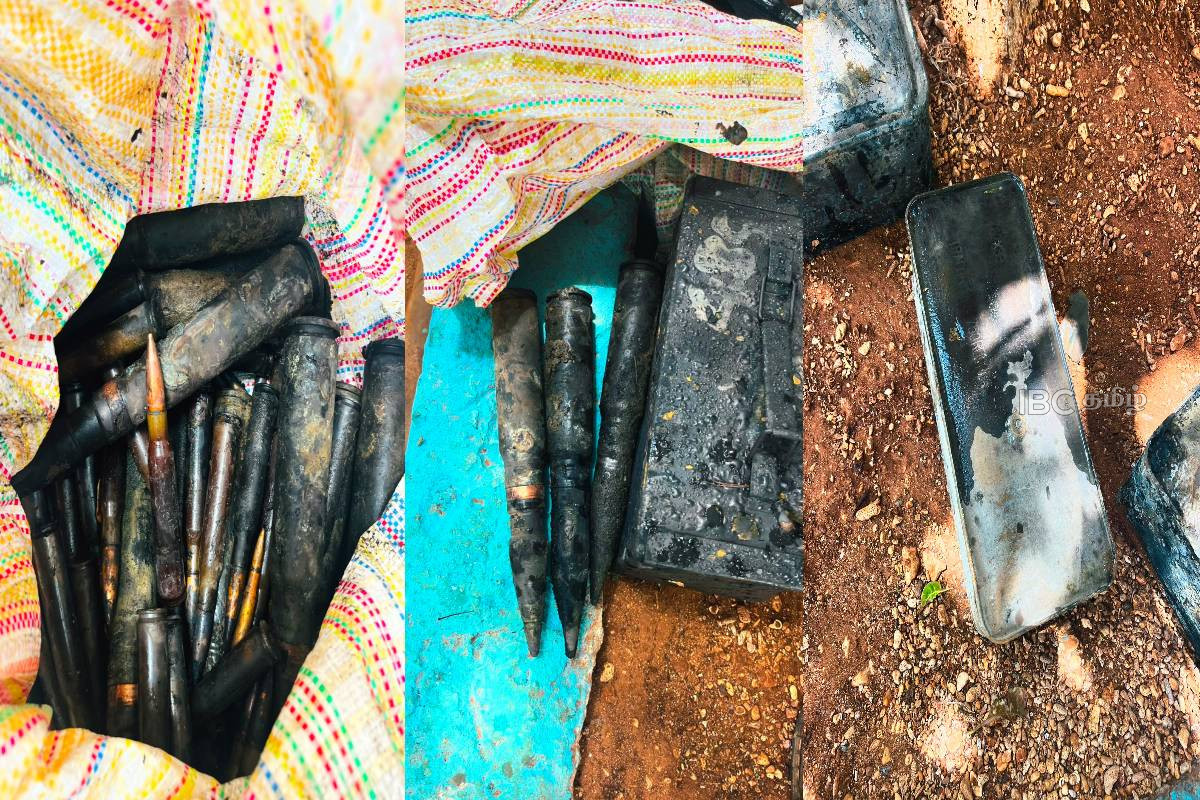 பலாலியில் கிணறு ஒன்றிருந்து பெருமளவு வெடிபொருட்கள் கண்டுபிடிப்பு | Explosives Discovered In A Well In Palali