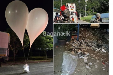 ලෝකයේම අවධානය දිනා ගනිමින් අහසින් වැටෙන අමුතුම බැලූන්..(PHOTOS)