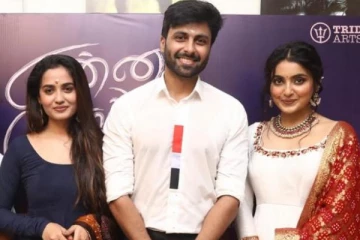 அஸ்வின் நடிக்கும் 'என்ன சொல்ல போகிறாய்' படத்தின் படப்பிடிப்பில் இருந்து வெளியான புகைப்படம்.. இதோ