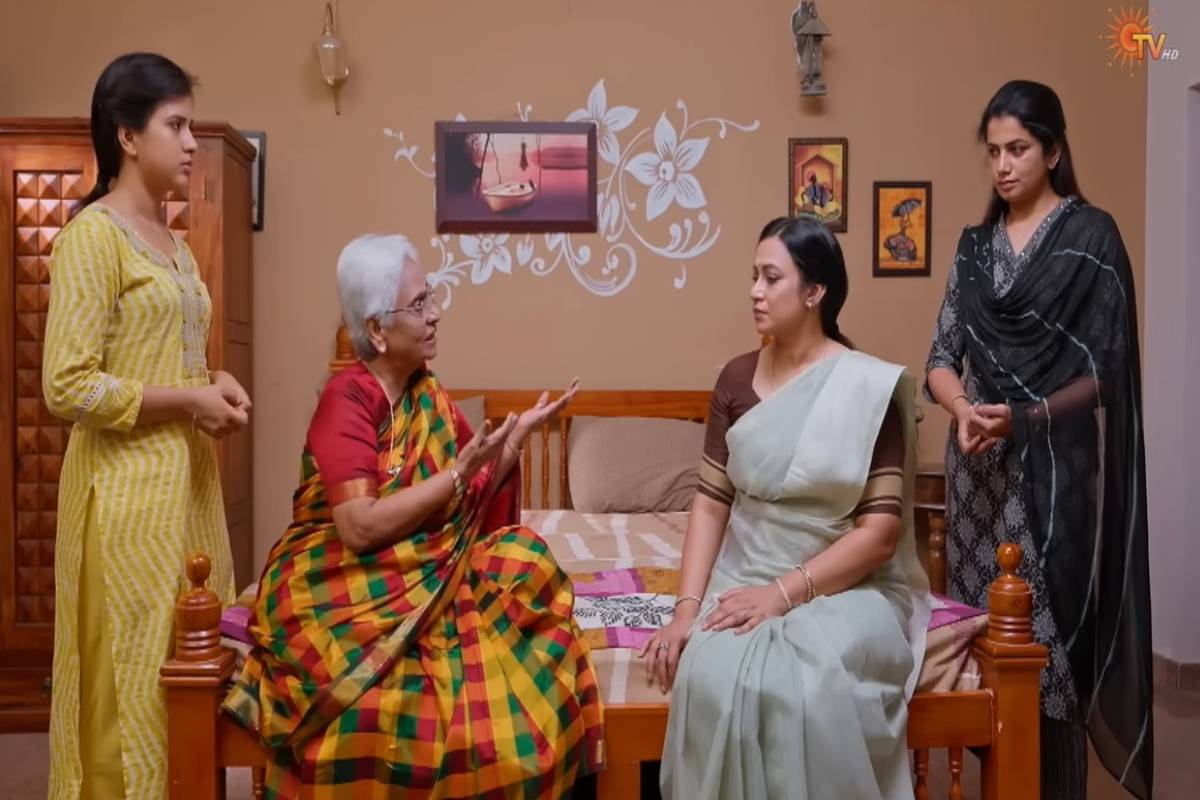 அதிர்ச்சி செய்தி சொன்ன பிறகு ஈஸ்வரிக்கு குட் நியூஸ் சொன்ன அப்பத்தா.. எதிர்நீச்சல் தொடர்கிறது சீரியல் புரொமோ | Ethirneechal Thodargiradhu Promo 11 Apr 2026 அதிர்ச்சி செய்தி சொன்ன பிறகு ஈஸ்வரிக்கு குட் நியூஸ் சொன்ன அப்பத்தா.. எதிர்நீச்சல் தொடர்கிறது சீரியல் புரொமோ | Ethirneechal Thodargiradhu Promo 11 Apr 2026