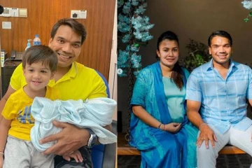இரண்டாவது தடவையாக தந்தையான நாமல்