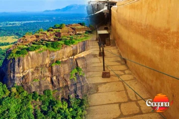 ලෝක උරුම කැටපත් පවුරේ කුරුටු ගෑ තරුණියක් අත්අඩංගුවට