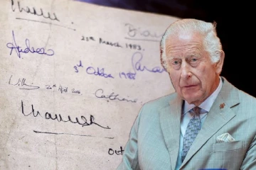 4 தசாப்தங்களுக்கு முன்பு டயானாவுடன்…அவுஸ்திரேலியாவில் வரலாற்று பைபிளில் கையெழுத்திட்ட மன்னர் சார்லஸ்