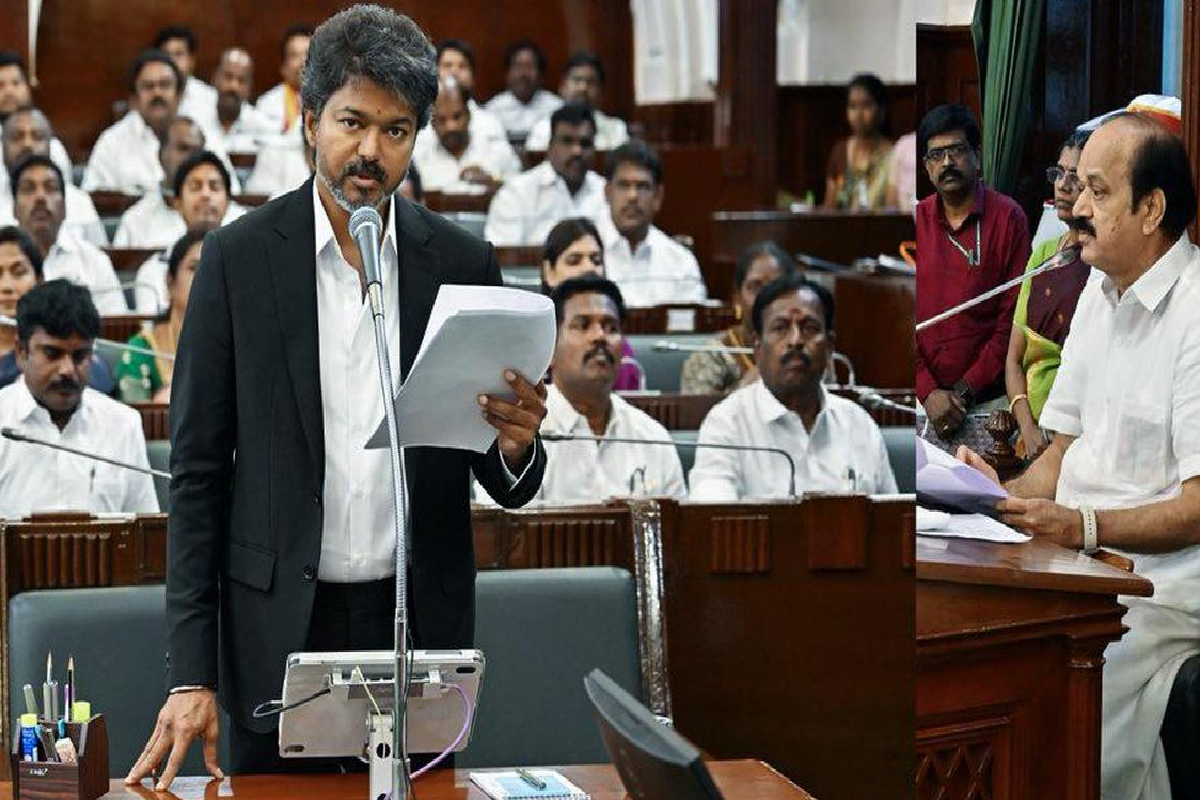 சட்டசபையில் விளாசிய முதலமைச்சர் விஜய்! எழுந்து ஓடிய திமுகவினர் | Chief Minister Vijay Slams Speech Dmk Assembly சட்டசபையில் விளாசிய முதலமைச்சர் விஜய்! எழுந்து ஓடிய திமுகவினர் | Chief Minister Vijay Slams Speech Dmk Assembly