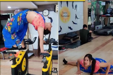 Viral Video: புடவையில் Work Out செய்யும் பெண்