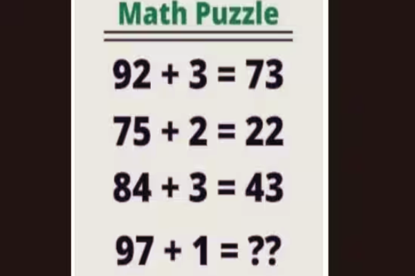 Brain teaser: இந்த புதிரை கணித சூத்திரதாரி மட்டுமே தீர்க்க முடியும் உங்களால் முடியுமா? | Brain Teaser Can Solve This Tricky Puzzle Brain teaser: இந்த புதிரை கணித சூத்திரதாரி மட்டுமே தீர்க்க முடியும் உங்களால் முடியுமா? | Brain Teaser Can Solve This Tricky Puzzle