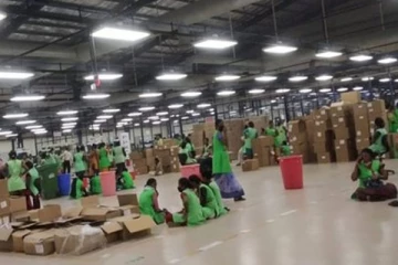 ஆடை உற்பத்தி நிறுவனத்தில் வாயு கசிவு - 100 பேர் மயக்கம்!