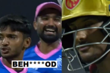 முதல் போட்டியிலே இப்படி கெட்டவார்த்தையா பேசுறது? பஞ்சாப்-ராஜஸ்தான் போட்டியில் நடந்த சர்ச்சை