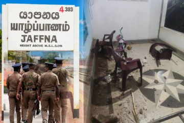 யாழில் வீடொன்றில் நுழைந்து இருவர் மீது வாள்வெட்டு தாக்குதல்