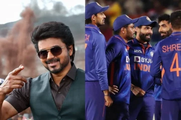 உலகக்கோப்பை டென்ஷன் - வாரிசு படம் பார்த்து VIBE'பான இந்திய அணி !! VIRAL VIDEO