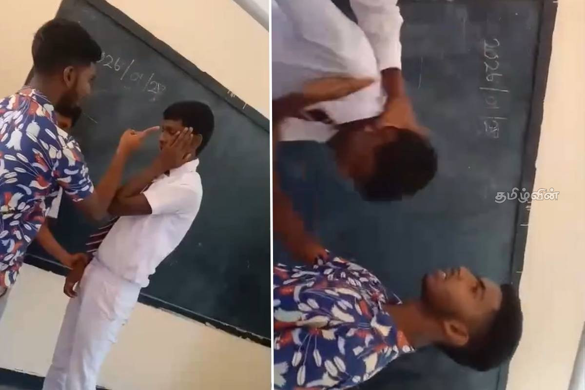 ஹட்டனில் பாடசாலை மாணவர் ஒருவர் மீது மூர்க்கத்தனமான தாக்குதல்! எடுக்கப்பட்டுள்ள நடவடிக்கை | 3 Students Arrested Assaulting Student In Hatton ஹட்டனில் பாடசாலை மாணவர் ஒருவர் மீது மூர்க்கத்தனமான தாக்குதல்! எடுக்கப்பட்டுள்ள நடவடிக்கை | 3 Students Arrested Assaulting Student In Hatton